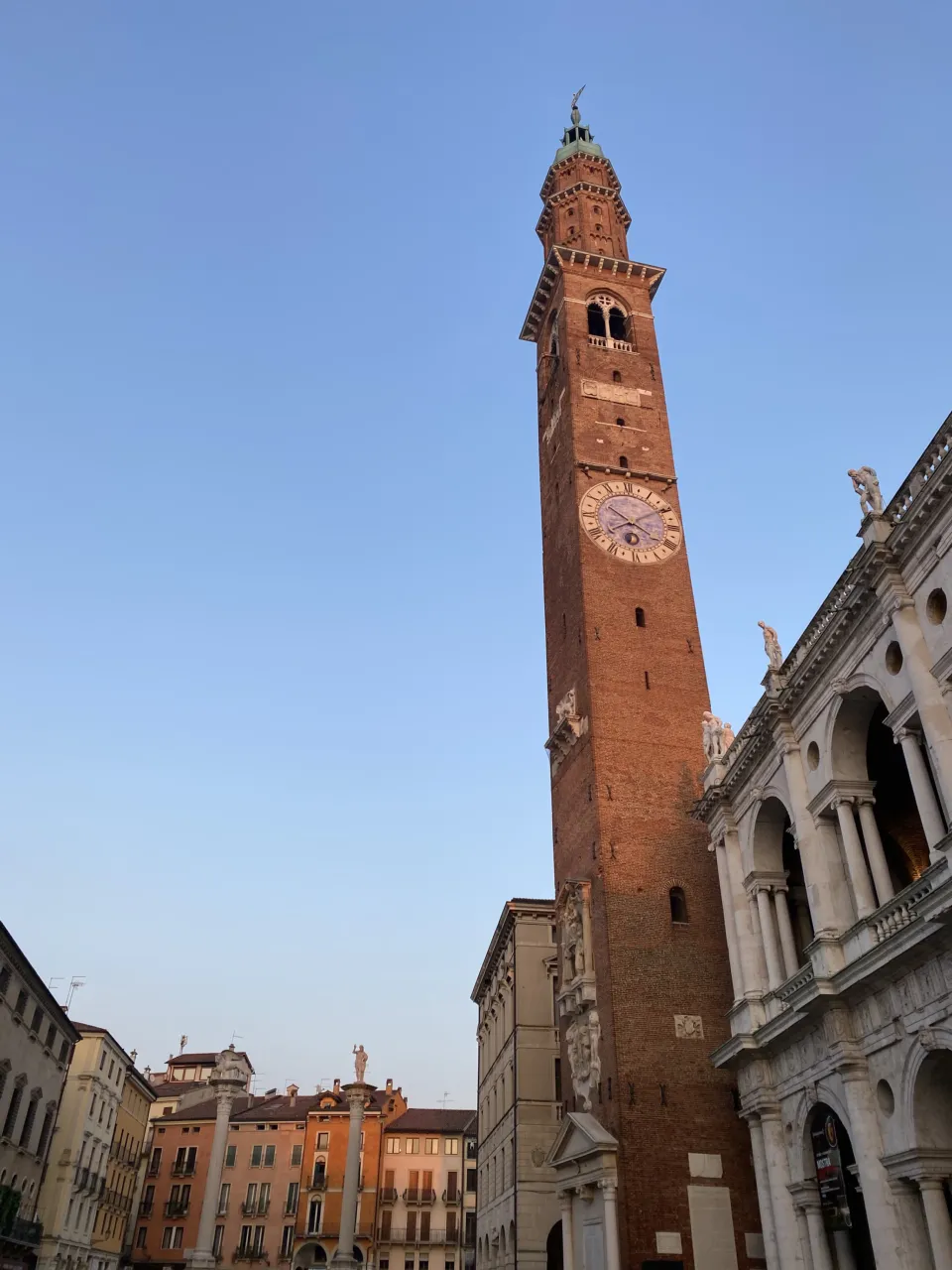 Torre Bissara and the Basilica Palladiana in Piazza dei Signori, Vicenza
